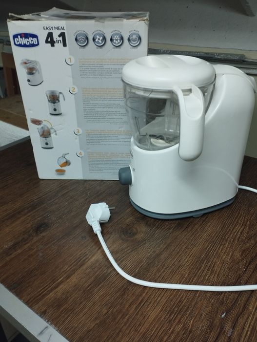 Пароварка блендер Chicco 4 в 1 Easi Meal