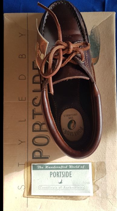 Sapatos vela Portside tam.36 castanhos Nunca usados