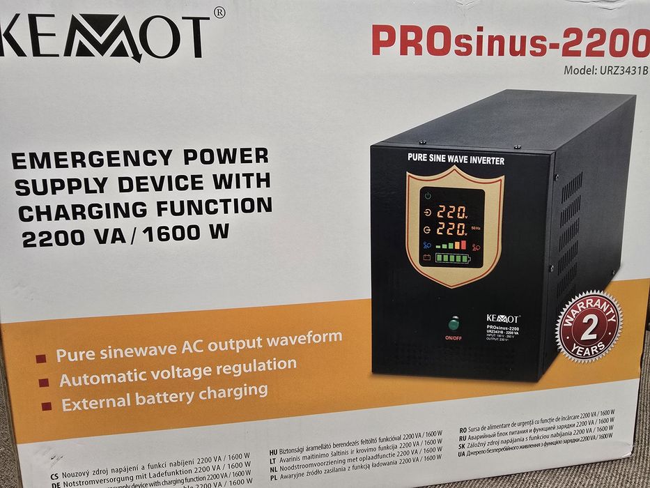 Продам источник бесперебойного питания Kemot PROsinus-2200