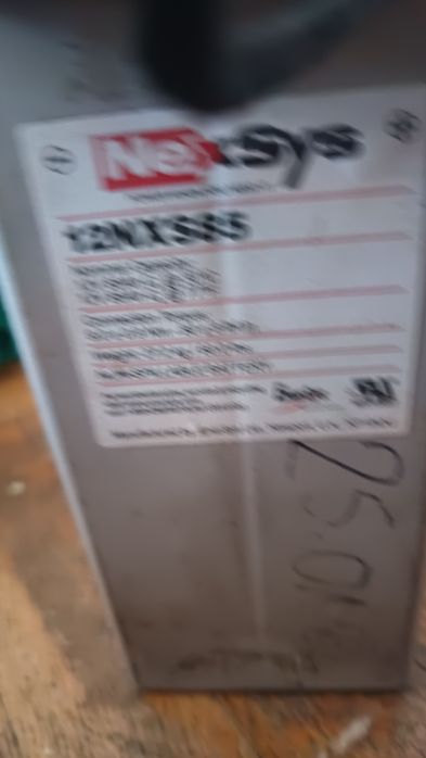 Akumulator agm 12v Nexsys 12nxs85 bateria agm 27kg Koszalin żelowy