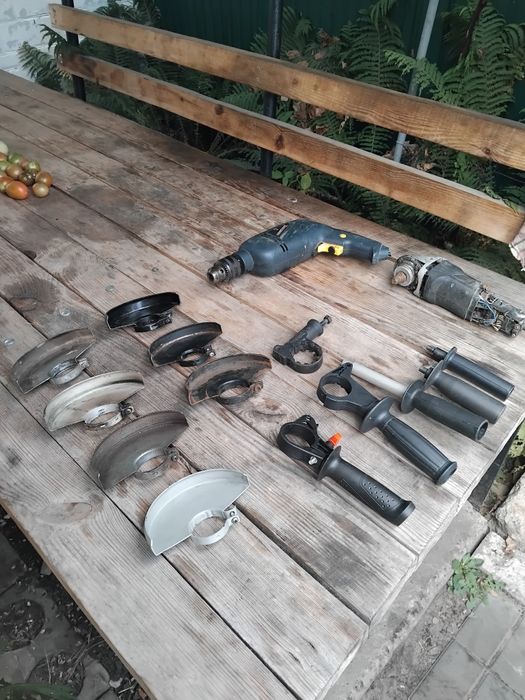 Продам захист та ручки на болгарку