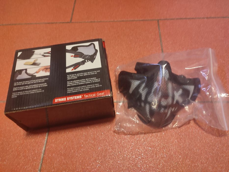 Maska ochronna mesh mask paintball