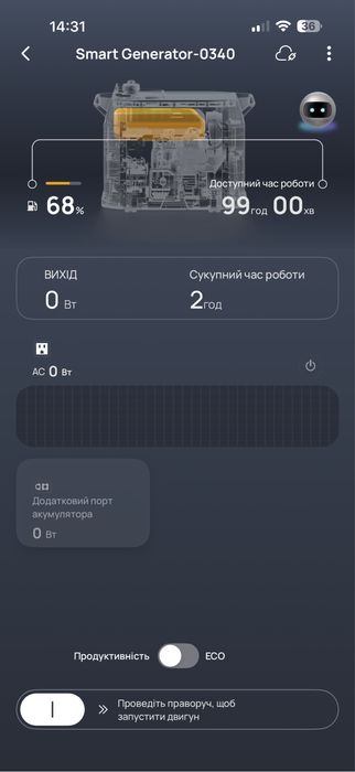 Генератор EcoFlow Smart Generator Бензин