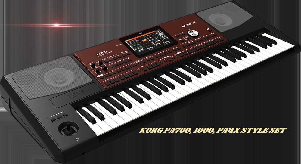 Korg Pa700, Pa1000 Style i Songbook -Repertuar