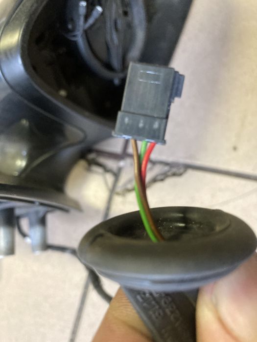 Bmw e60 e61 duze lusterko 3 pin podświetlane