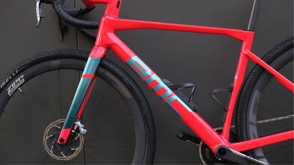Новий гравійний велосипед BMC Kaius 01 LTD Red AXS (2025) Powermeter