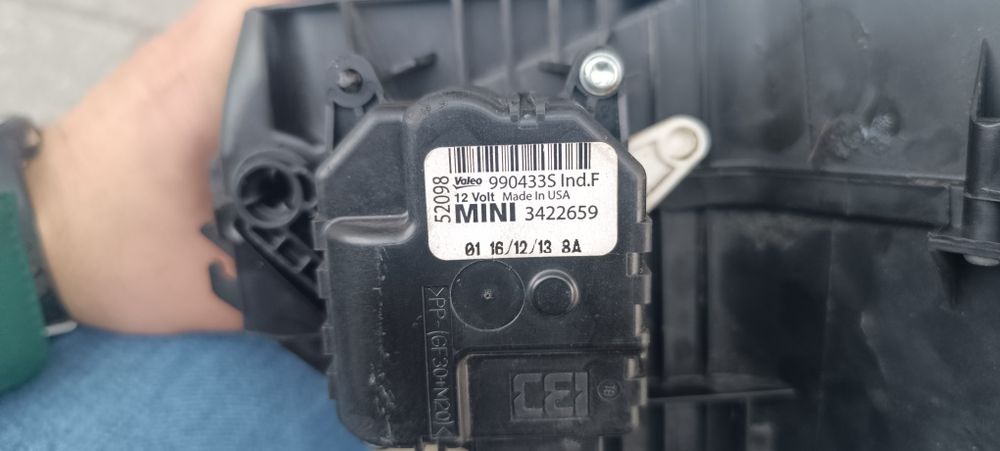 Caixa filtro de habitáculo / Flap Mini R56