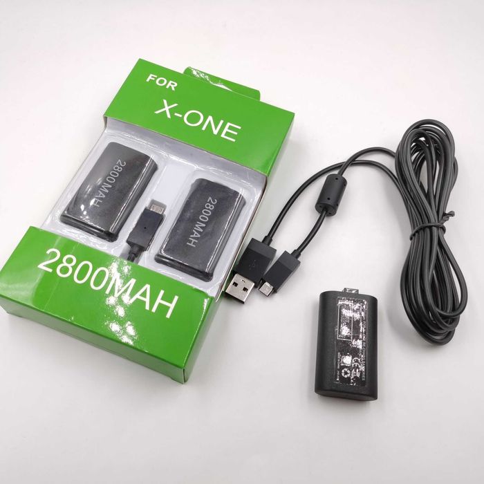 XBOX one  2 АККУМУЛЯТОРА + провод XBOX ONE Series  Новые 2800 mah