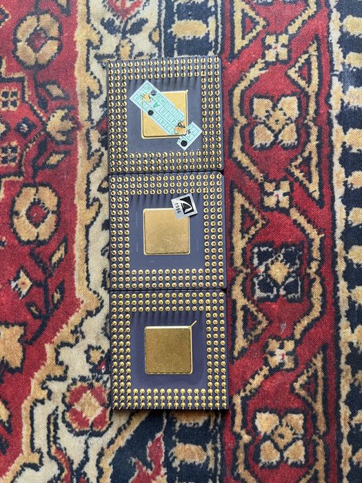 Zestaw retro procesorów amd 486dx4 100mhz