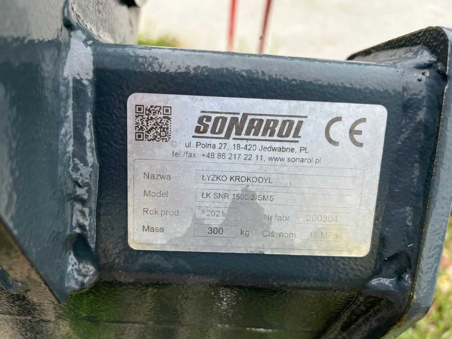 łyżko-krokodyl 1,5m zaczep SMS Sonarol