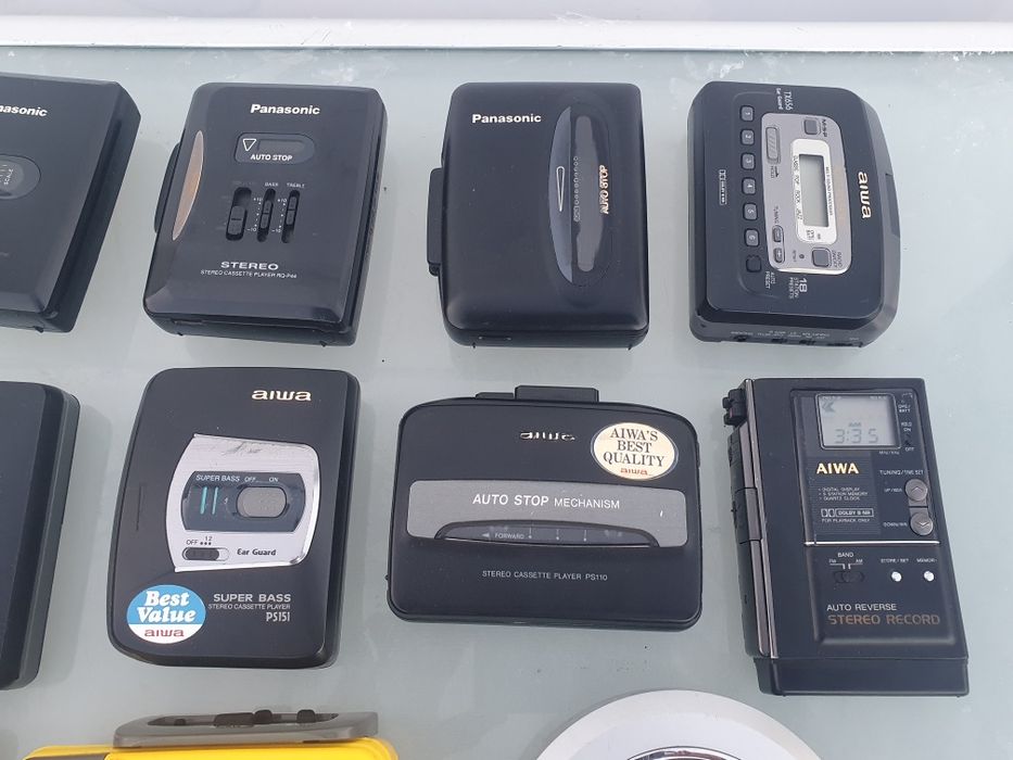 Odtwarzacze kaset magnetofonowych -walkmany