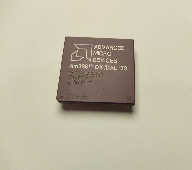 museu informática CPU AMD am386 DXL-33 - Envio GRÁTIS