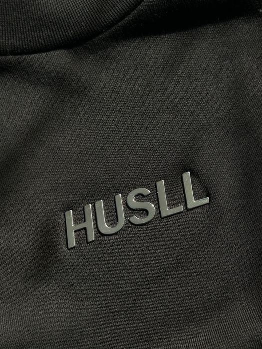 Свитшот HUSLL Mock Neck Black