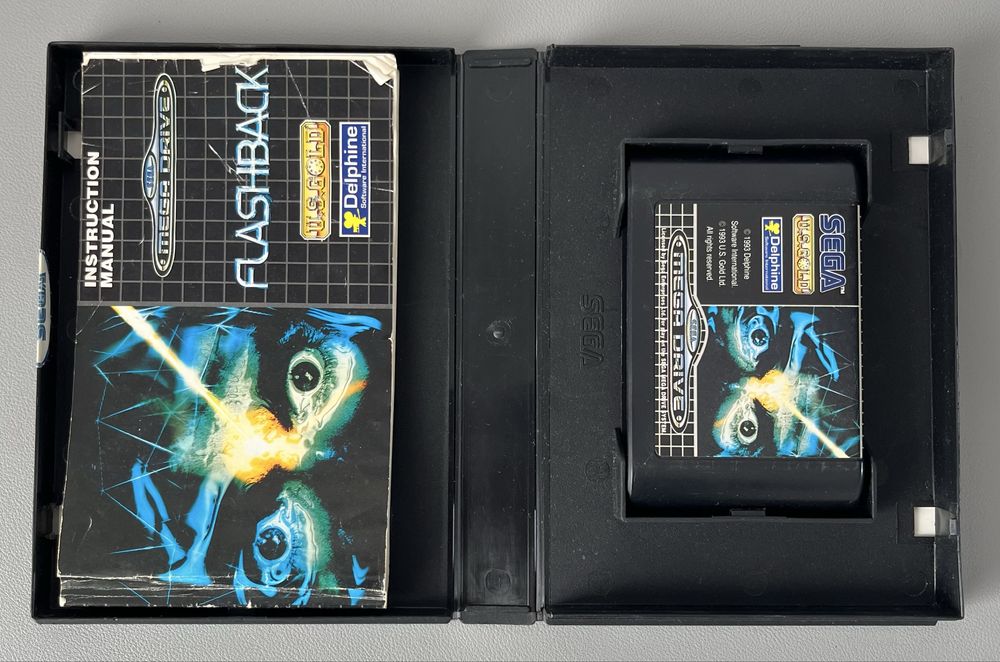 Jogo Flashback Mega Drive