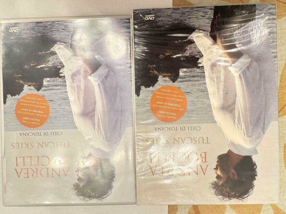 Dvd bocelli zucchero knopfler