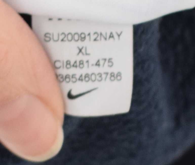 Nike granatowa bluza z kapturem 158 - 170 r. 13 - 16 s
