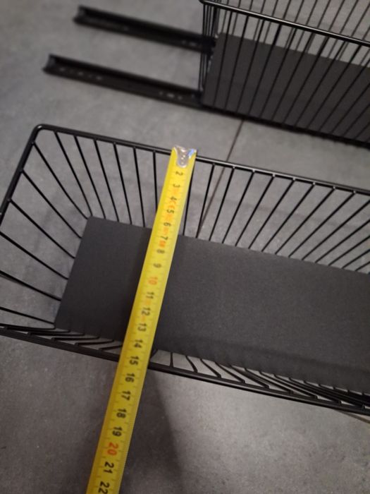 Kosze na szynach 2szt