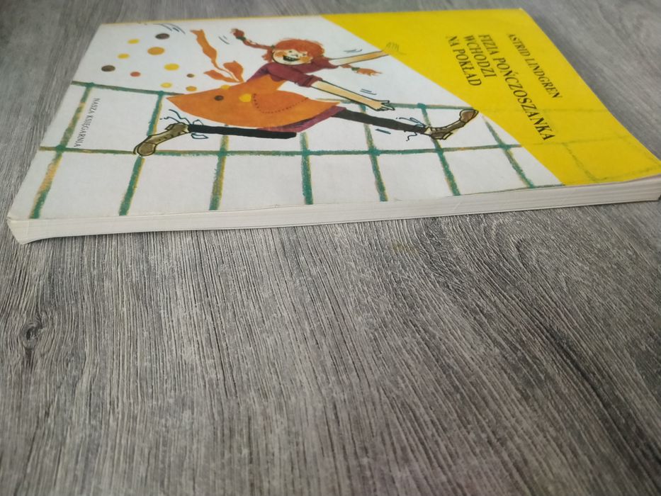 Astrid Lindgren Fizia pończoszanka wchodzi na pokład
