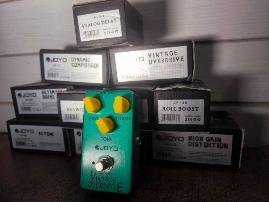 Гітарні педалі ефектів JOYO+блок живлення JP-01