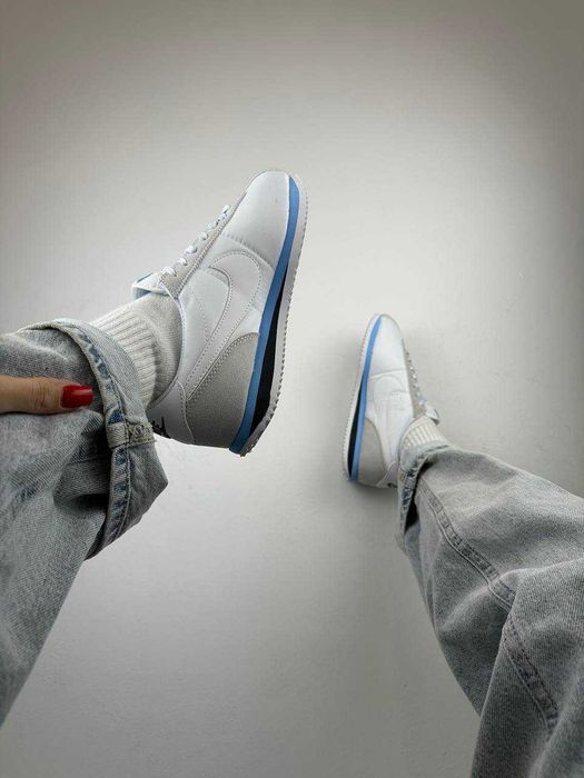 Кросівки Nike Cortez Textile Summit White Blue premium