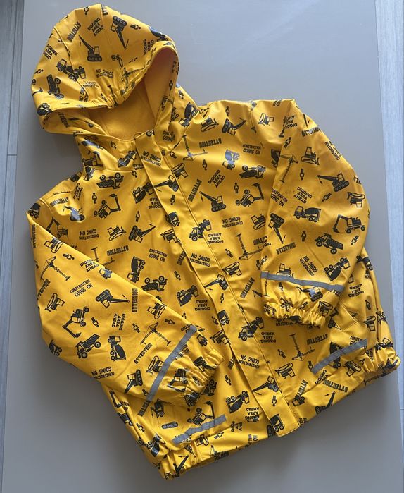 Дощовик, куртка, вітрівка на флісі  для хлопчика 116-122 (5-7 р)