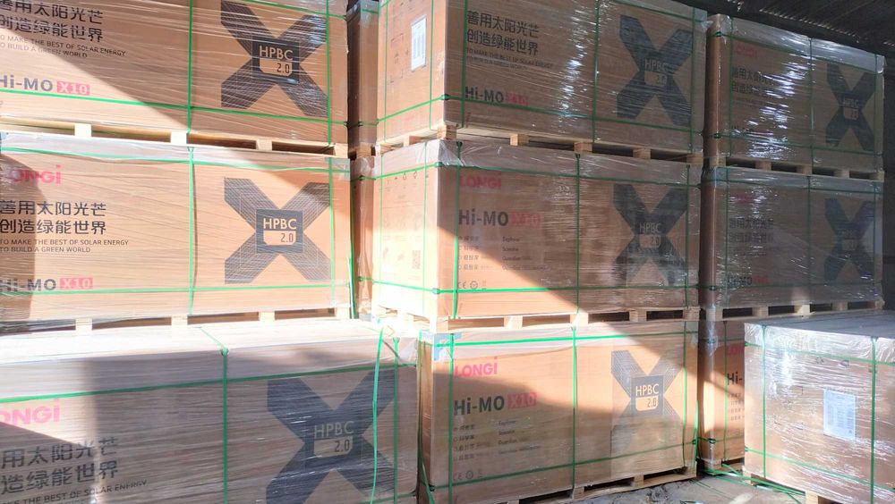 Сонячні панелі Лонгі LONGI Hi-MO X10 LR7-72HVD-645M 615 620 650 440