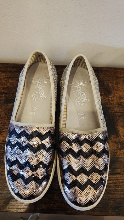 Półbuty baleriny Rieker 39 bdb