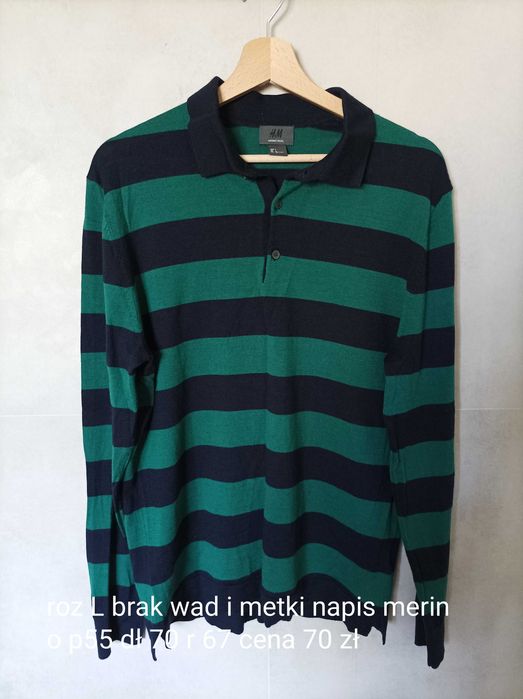 Sweter merino H&m