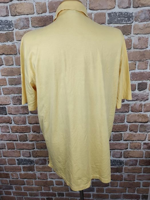Lands' end casualowa koszulka polo żółta l 42-44