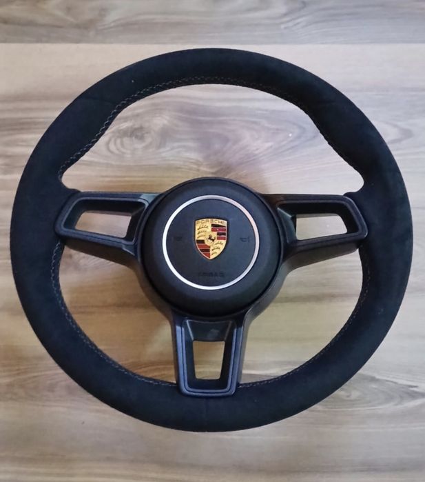 Volante Porsche Alcantara Personalizado Costuras à Escolha