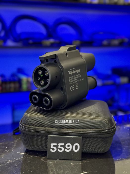CCS1 CCS2 500A GUWIEYG, AFYEEV, IPENGEN фабричний перехідник з Америки на Європу 250квт з замком