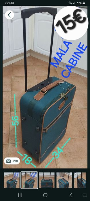 MALA DE VIAGEM DE CABINE,BONITA. Casa,Viagens,Arrumação,Mudanças.