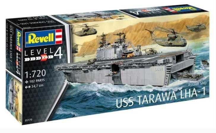 Revell 05170 Assault Ship USS Tarawa LHA-1 - model do sklejania