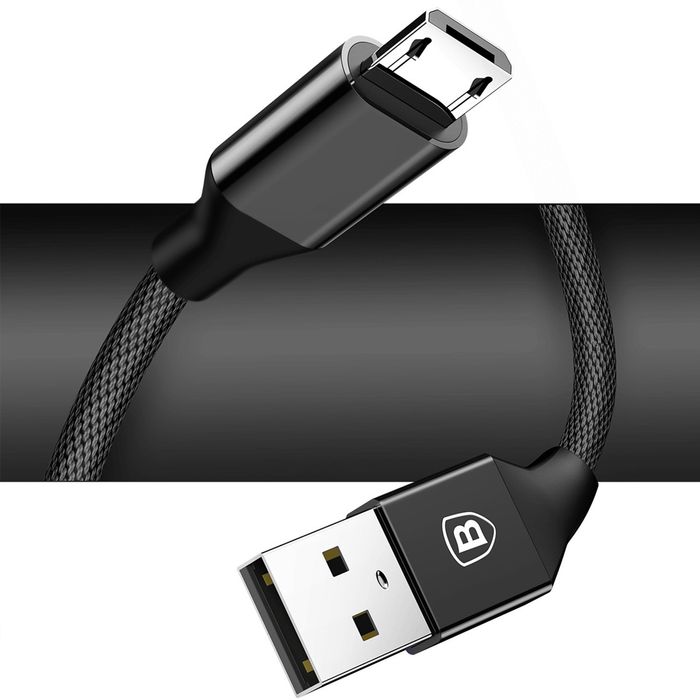 Kabel Baseus Yiven USB-A - MicroUSB 1,5m - czarny