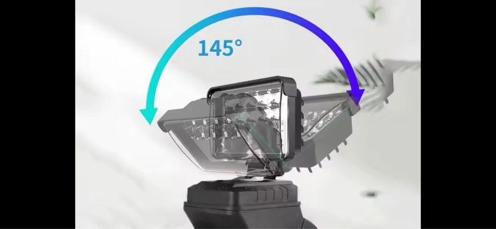 Led Світлодіодний ліхтар фонарь Dewalt Акумулятор 18 В
