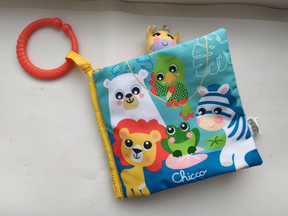 М'яка книжка Chicco "Тваринки"