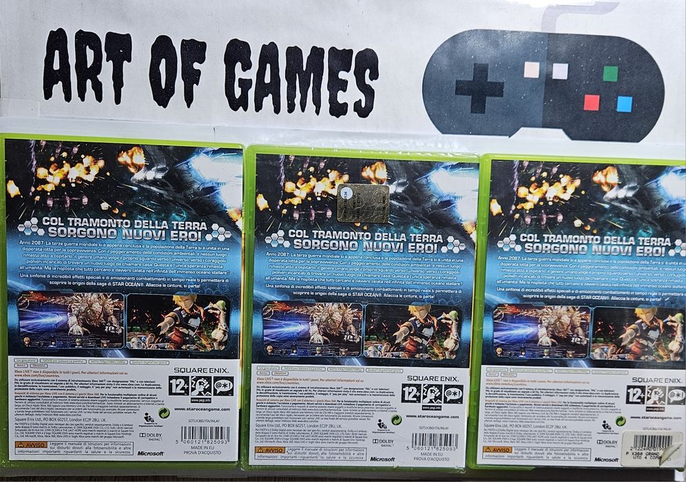 3 sztuki Star Ocean Last Hope Xbox 360