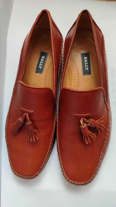 Лофери Bally мокасини з натуральної шкіри Італія