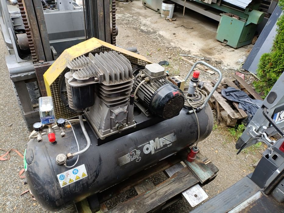 Kompresor 200 l tokarka frezarka szlifierka do płaszczyzn magnetyczna