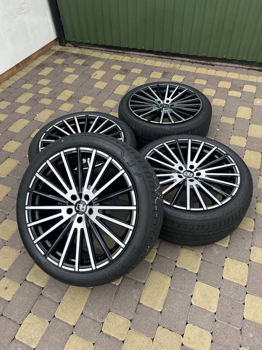 R20 диски RH Audi Q5 / BMW X3/X5 Mercedes EQE/EQC / Porsche Macan / VW Toureg/ Skoda Kodiaq шини 245/45R20 літо 22р (комплект)