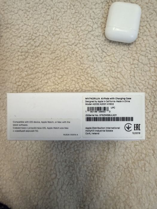 Кейс airpods 2 оригінал