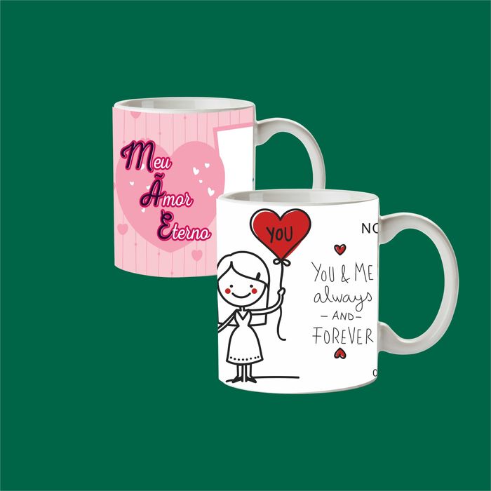 Caneca dias festivos personalizável