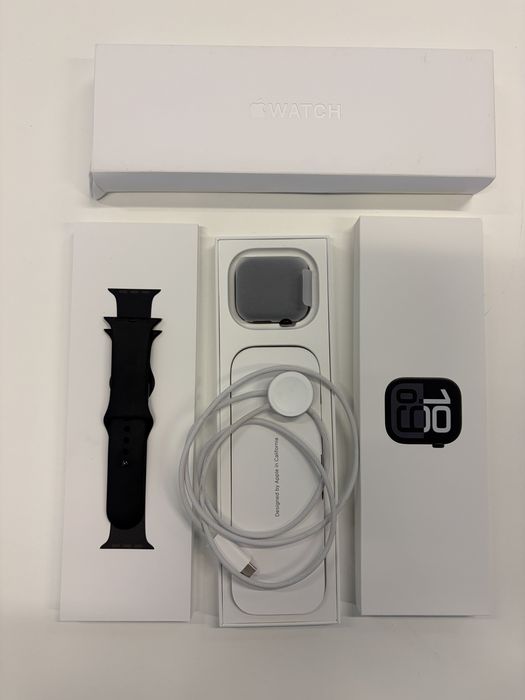 Apple Watch S10 Jet Black novo 46mm