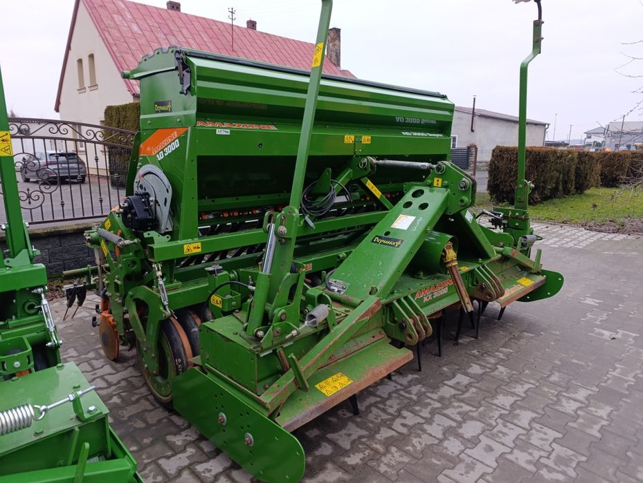 Agregat uprawowo-siewny Amazone Ad3000 KX3000. 2012 rok Talerzowy