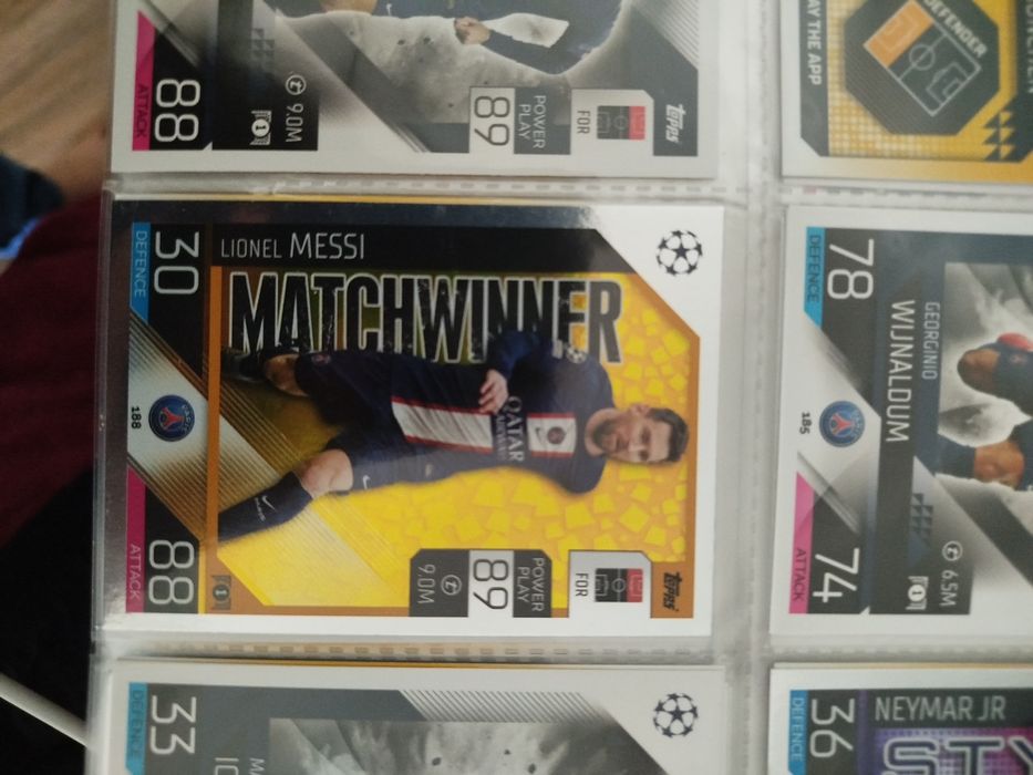 Caderneta match attax 22/23