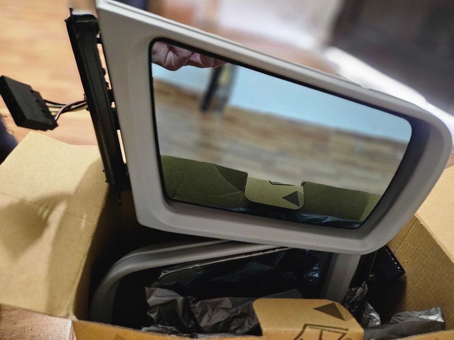 2 espelhos laterais esquerdo e direito mercedes