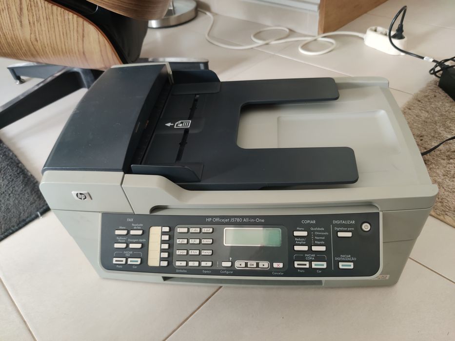 Impressora hp a funcionar