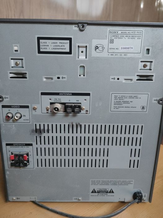 Музыкальный центр SONY