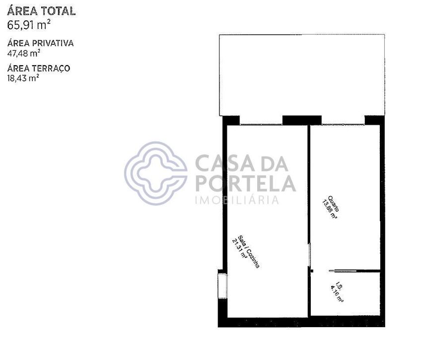 APARTAMENTO T1 - Monsanto Lofts