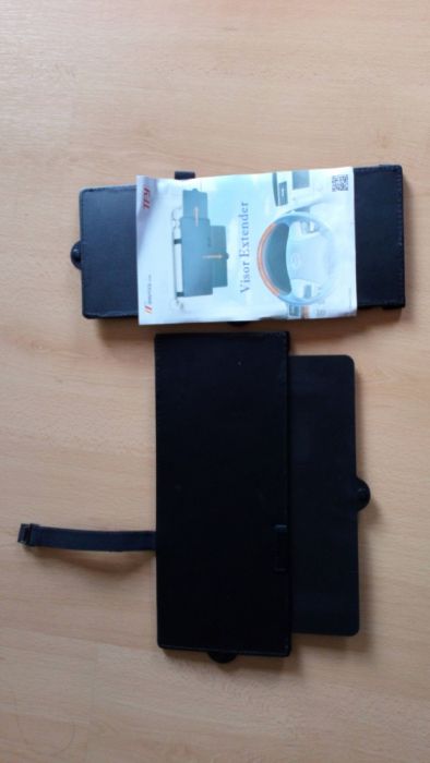 Extensão de visor/extensor de parasol auto